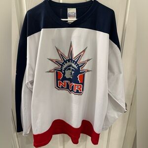 NY Rangers Statue of Liberty Jersey - Size XL